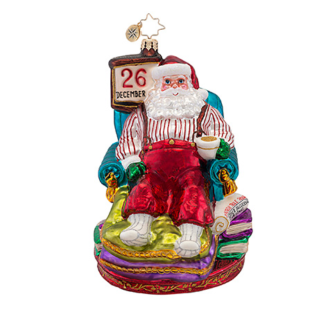 Another Successful Santa  (retired) Radko Ornament