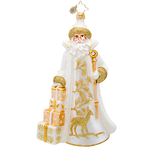 Golden Frost St. Nicholas Ornament Radko Ornament