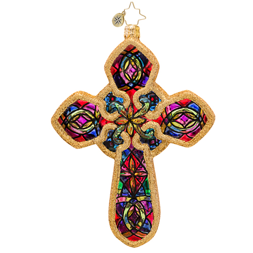 Stained Glass Radiance Ornament (retired) Radko Ornament