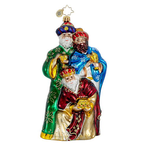 We Three Kings Wisemen  (retired) Radko Ornament