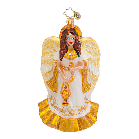 Wings Of Gold Angel  (retired) Radko Ornament
