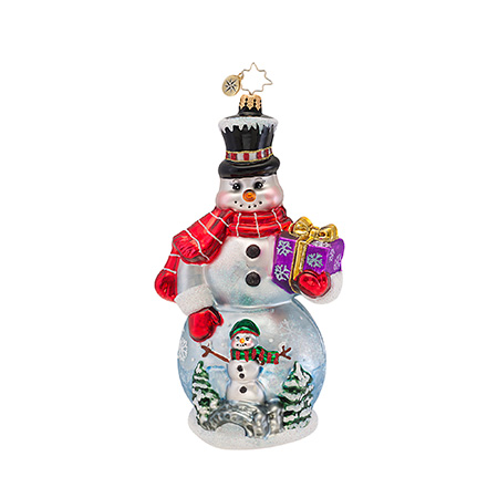 Winter Wonderland Man Limited Edition Santa  (retired) Radko Ornament